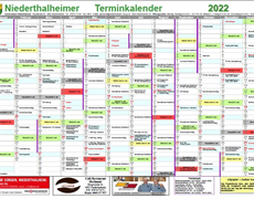 Terminkalender 2022